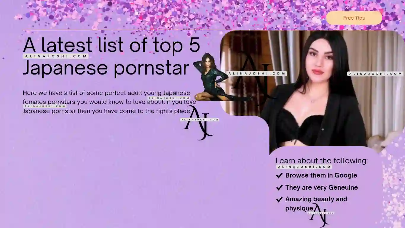 Top 5 Pornstar from Japan