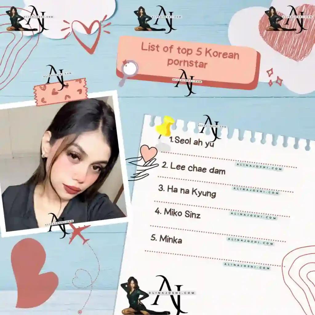 Top 5 Pornstar from Korea