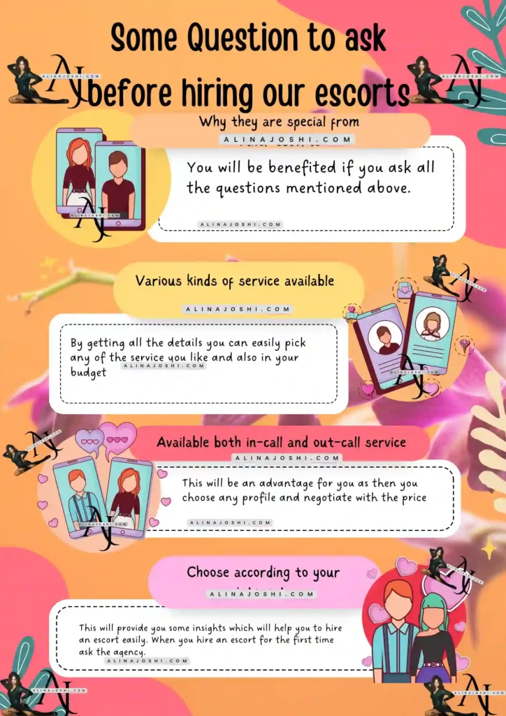 The 6 questions to ask before booking call girls